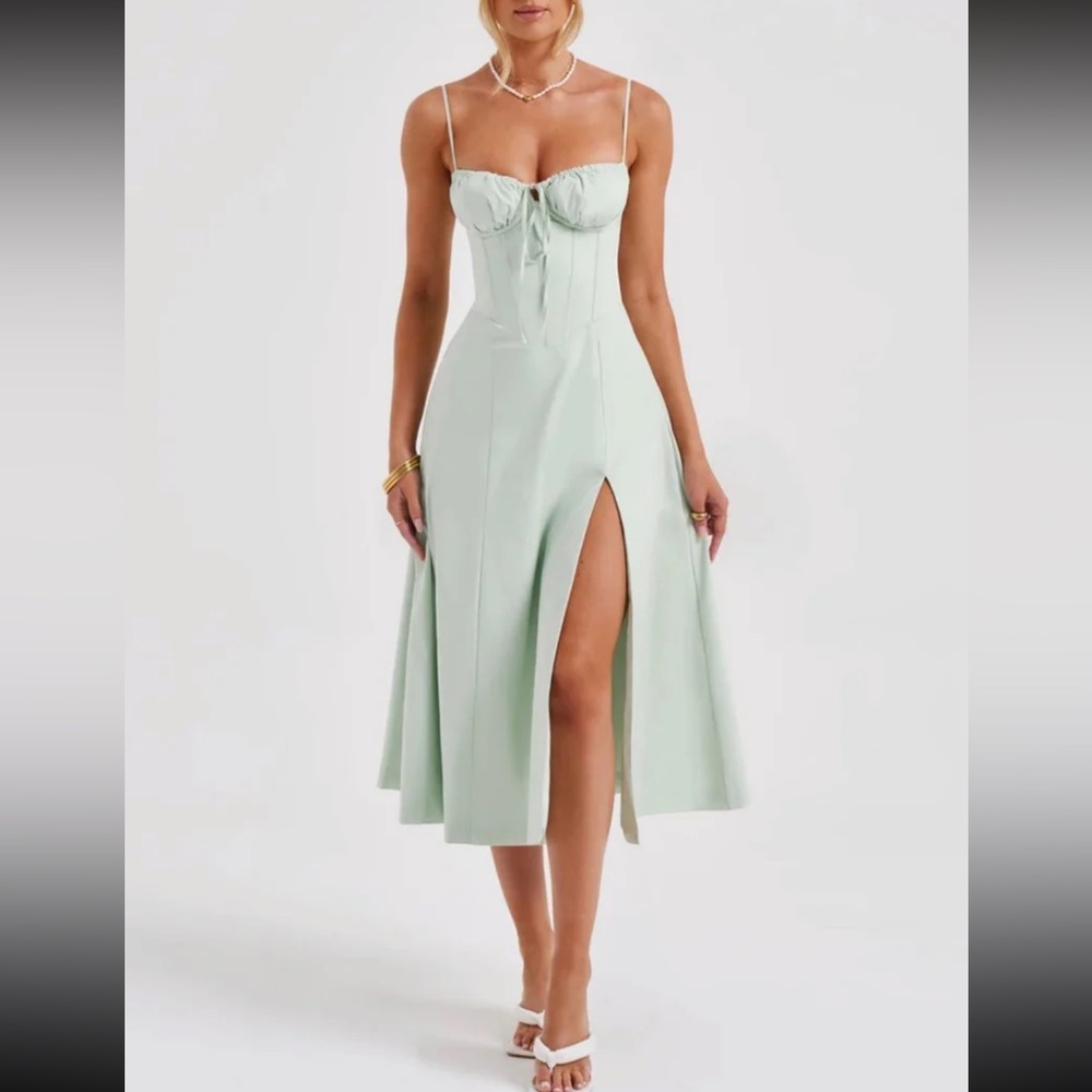 Babyboo corset Deanna Dress in pistachio size S